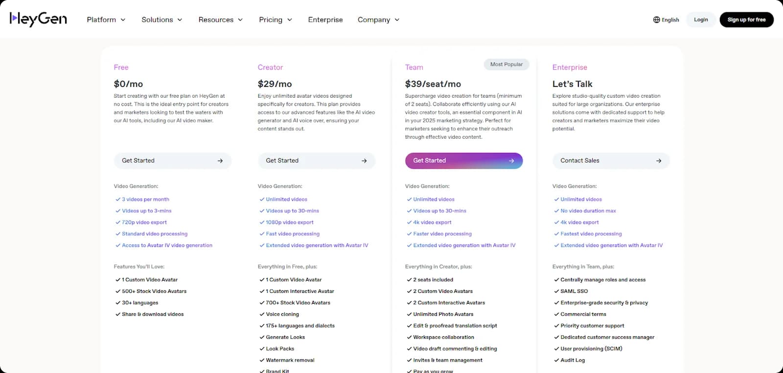 heygen-pricing