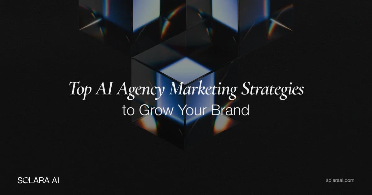 Top 10 AI Agency Marketing Strategies (2026)