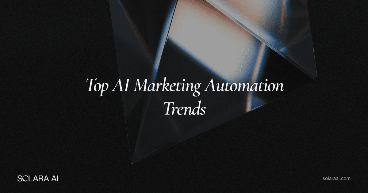 Top 8 AI Marketing Automation Trends to Watch in 2026