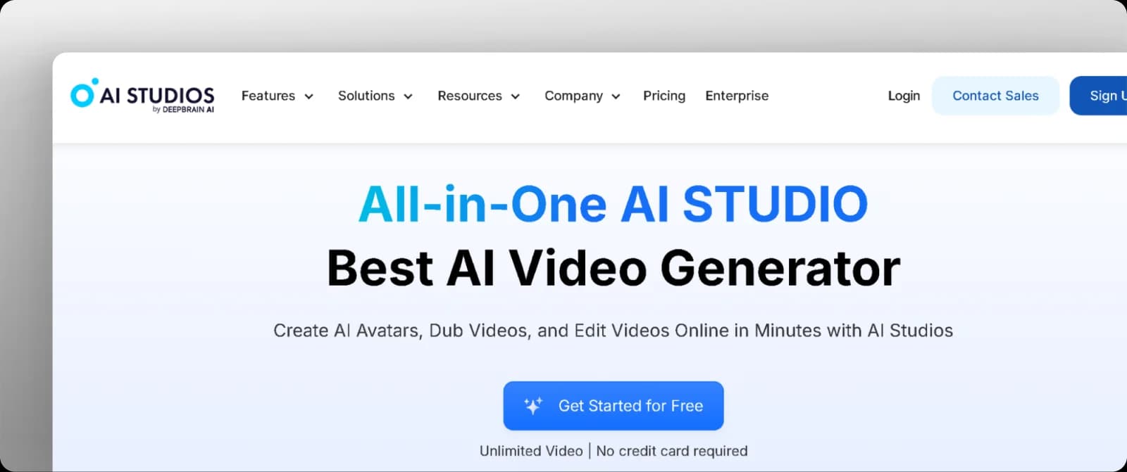 AI Studios by DeepBrain