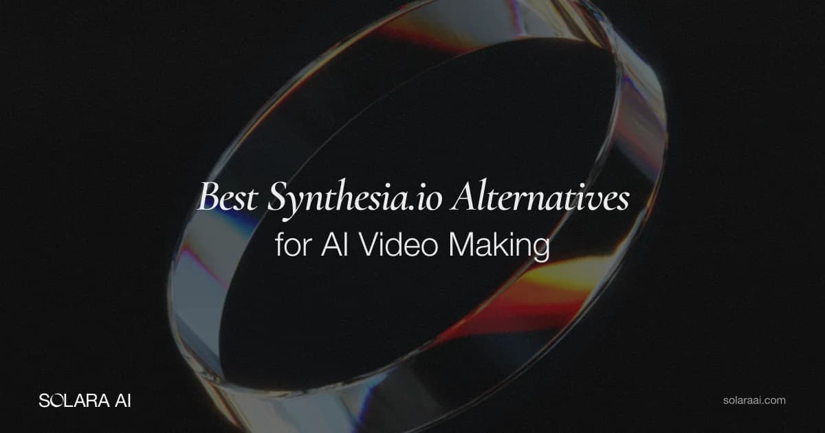 8 Best Synthesia.io Alternatives for AI Video Making