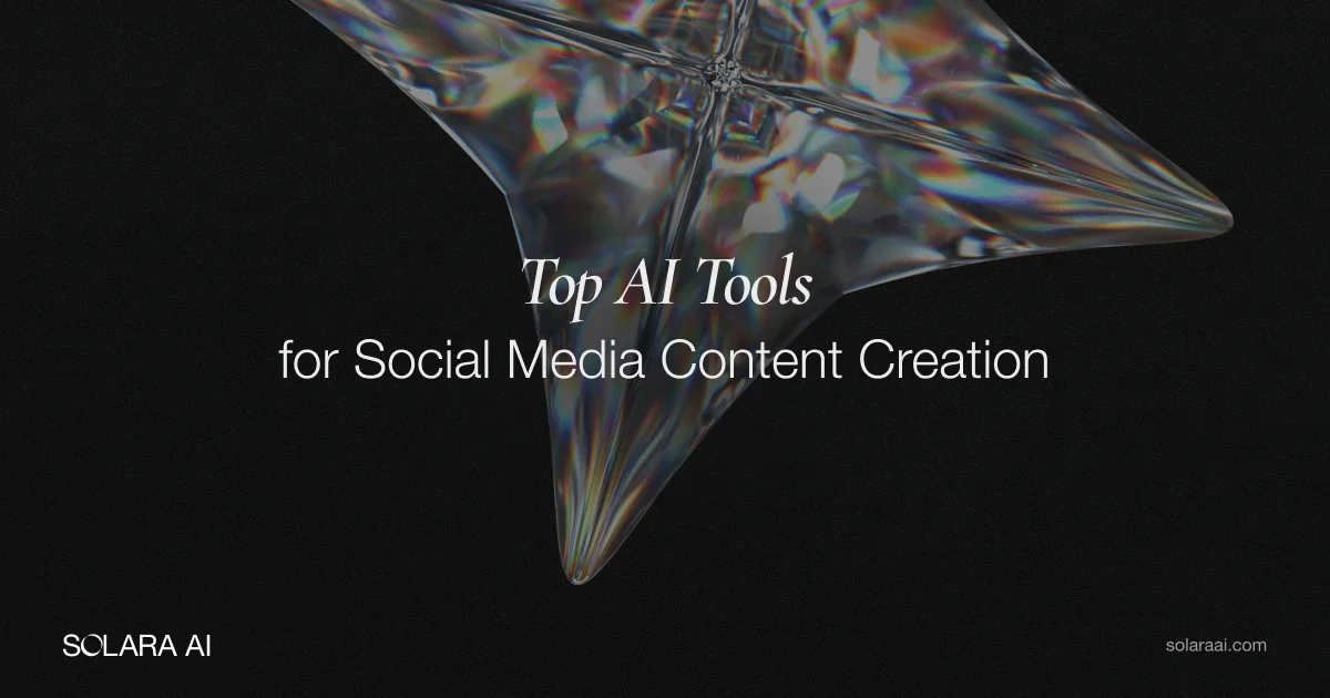 Top 10 AI Tools for Social Media Content Creation in 2025