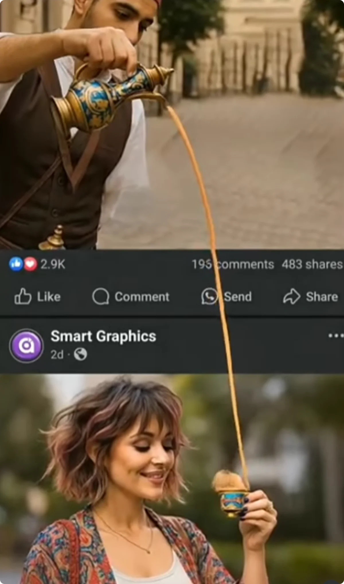 Top-performing Reel format example