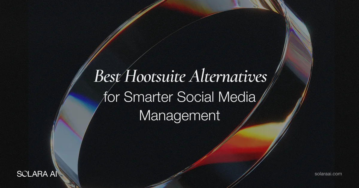 10 Best Hootsuite Alternatives for Smarter Social Media Management in 2025