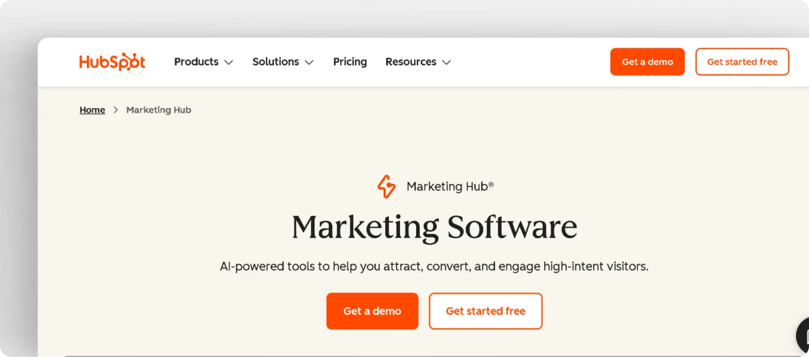 HubSpot Marketing Hub