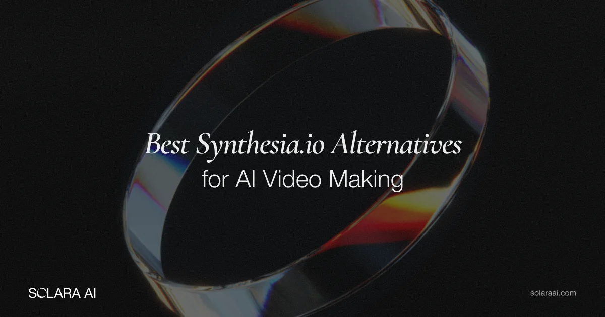 8 Best Synthesia.io Alternatives for AI Video Making