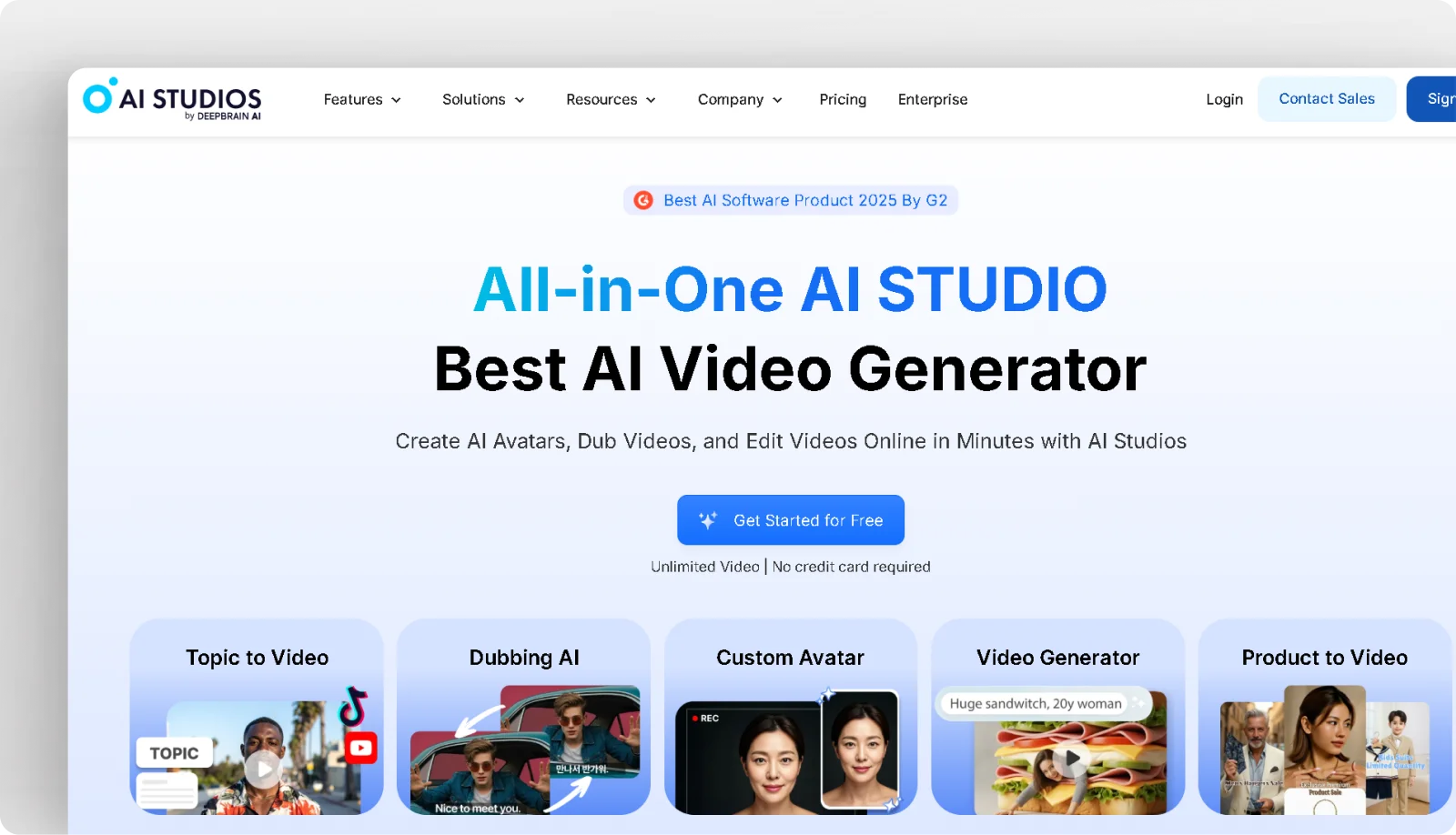 DeepBrain AI Studios